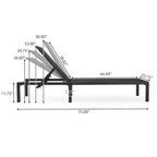 Chaise longue d'extérieur Westport (ensemble de 2)