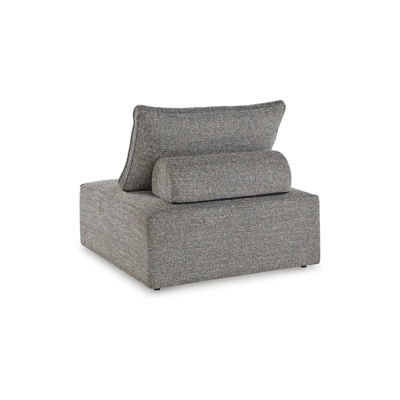 Canapé d'angle d'extérieur 4 pièces gris Signature Design by Ashley Bree Zee - 114 cm L x 38 cm P x 34 cm H