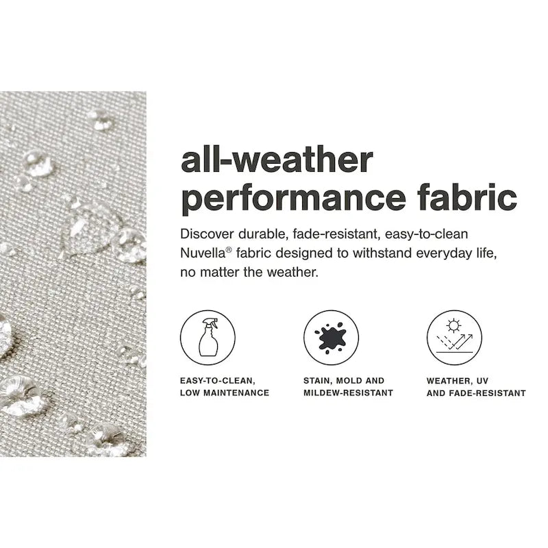 Canapé d'angle d'extérieur 4 pièces gris Signature Design by Ashley Bree Zee - 114 cm L x 38 cm P x 34 cm H