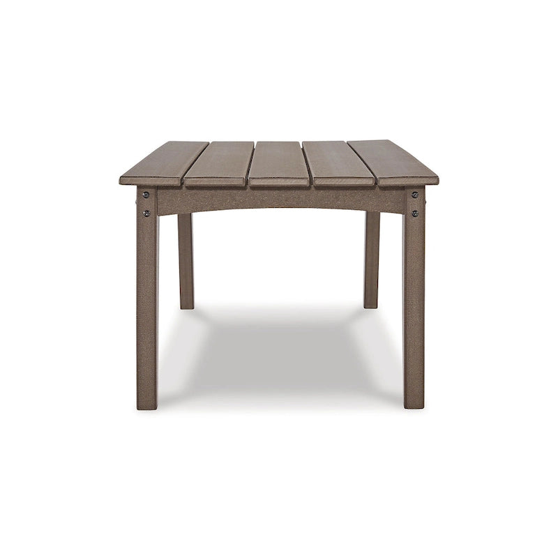 Ensemble de salon de jardin 2 pièces Emmeline marron/beige, Signature Design by Ashley - 53,5 cm (L) x 34,5 cm (P) x 35 cm (H)