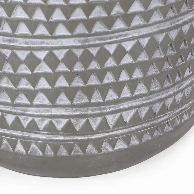 Table d'appoint d'extérieur en béton léger