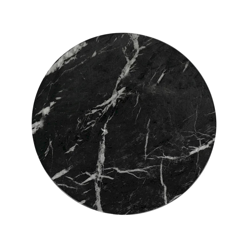 Table d'appoint d'extérieur Grover en imitation pierre, style calice