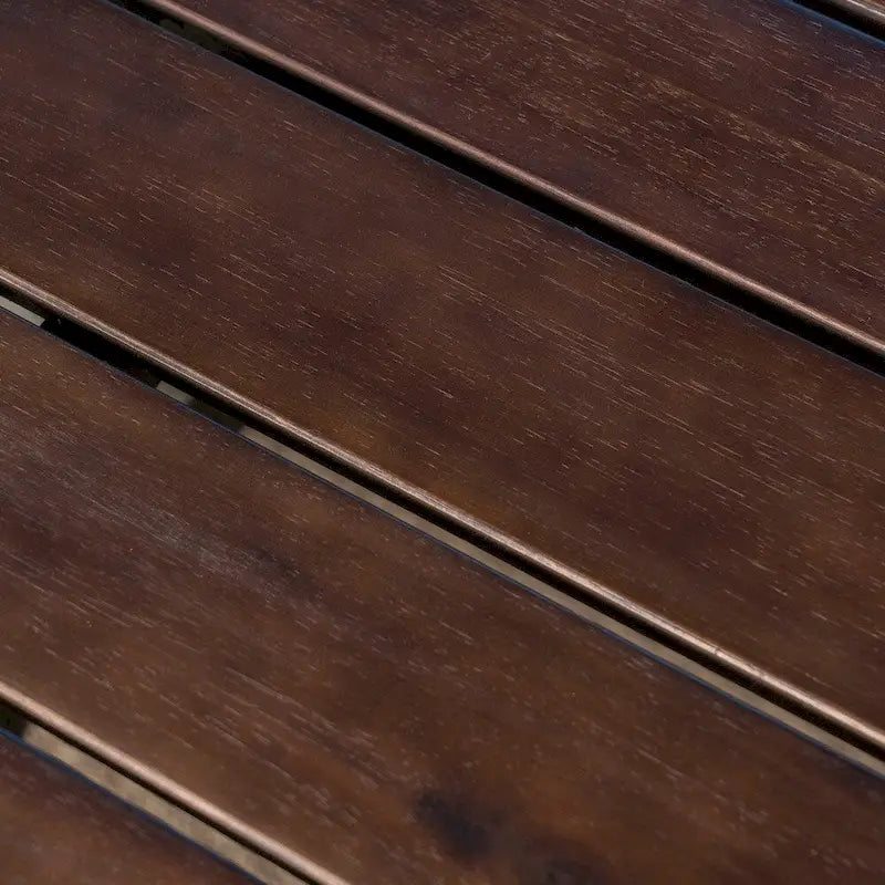 Ensemble de salle à manger 7 pièces en osier et bois Christopher Knight Home Lincoln