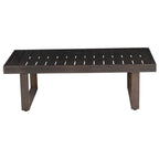 Watson Patio Cocktail Table, Dark Brown