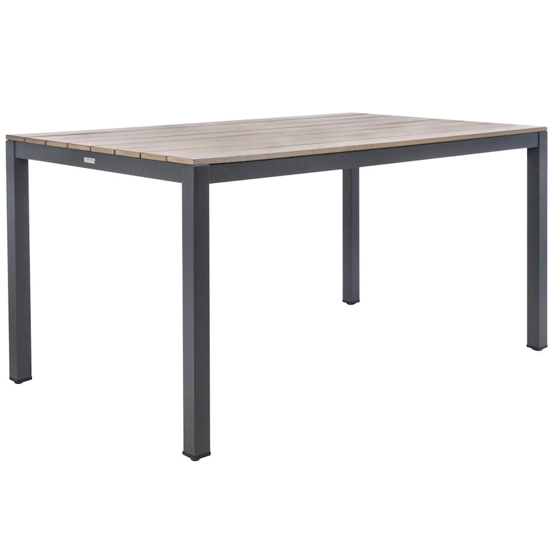 Table de salle à manger d'extérieur SAFAVIEH Amaya - 150 cm (L) x 89 cm (P) x 76 cm (H)