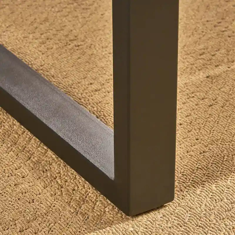 Ensemble de salle à manger d'extérieur rectangulaire 6 places Hartland en bois d'acacia et osier par Christopher Knight Home