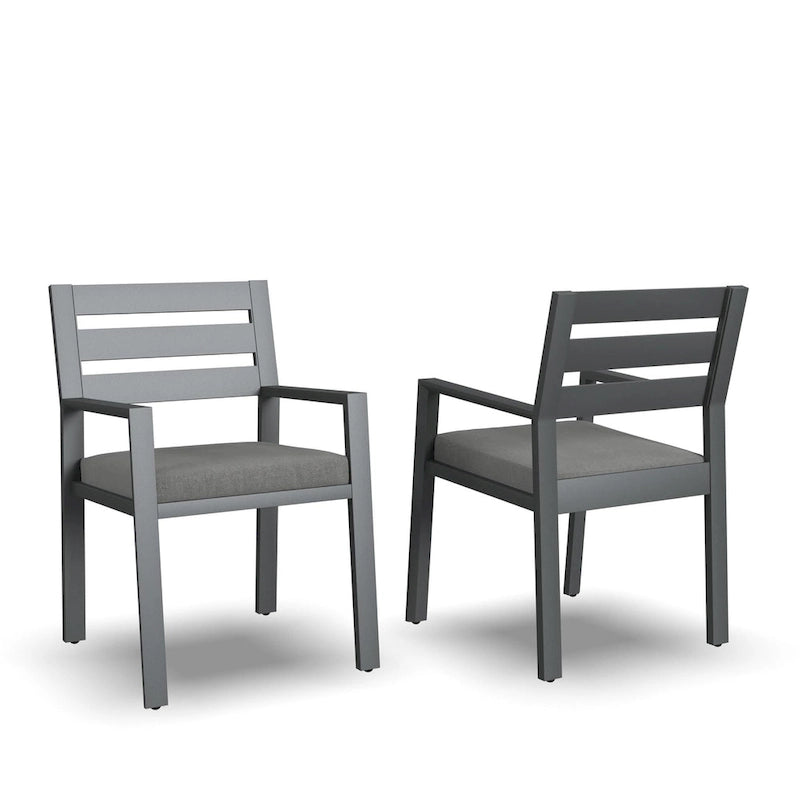 Chaises de salle à manger d'extérieur Homestyles Grayton (ensemble de deux) - 26 x 32 x 33