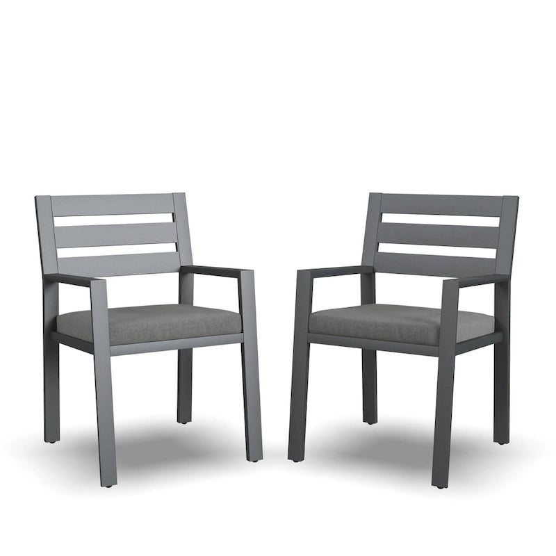 Chaises de salle à manger d'extérieur Homestyles Grayton (ensemble de deux) - 26 x 32 x 33