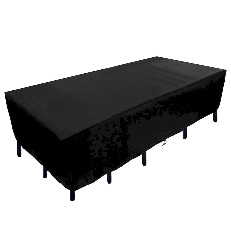 128  Waterproof Patio Furniture Cover, Black by National Tree Company - 128 in