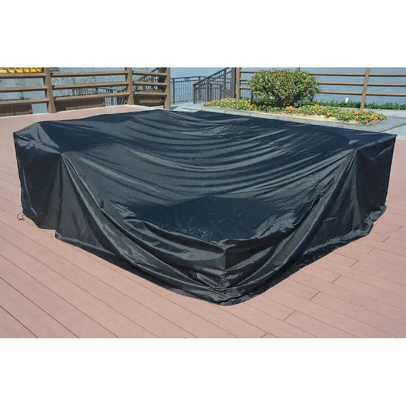 Ensemble table et chaises rectangulaires, canapé et housse de pluie de Moda Furnishings