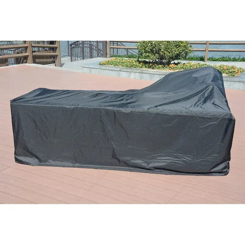 Ensemble table et chaises rectangulaires, canapé et housse de pluie de Moda Furnishings