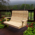 Pressure Treated Pine 4' Highback Swing
