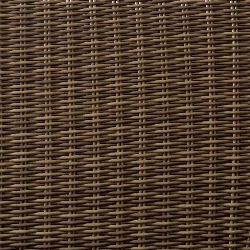 Canapé deux places d'extérieur en résine tressée Crosley Bradenton - 55 cm L x 31,75 cm P x 32,5 cm H