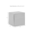 Housse pour table d'appoint d'extérieur Crosley - 53 cm (L) x 53 cm (P) x 53 cm (H)