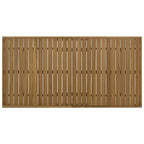 Ensemble table et chaises de jardin en bois d'acacia pour plusieurs personnes