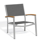 Ensemble de café Oxford Garden Travira 5 pièces, bois de teck naturel