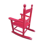 Fauteuil à bascule pour enfants, utilisable à l'intérieur ou à l'extérieur.