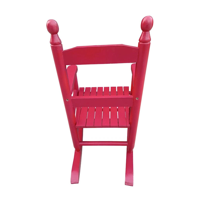 Fauteuil à bascule pour enfants, utilisable à l'intérieur ou à l'extérieur.