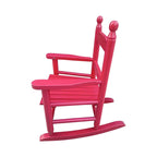 Fauteuil à bascule pour enfants, utilisable à l'intérieur ou à l'extérieur.