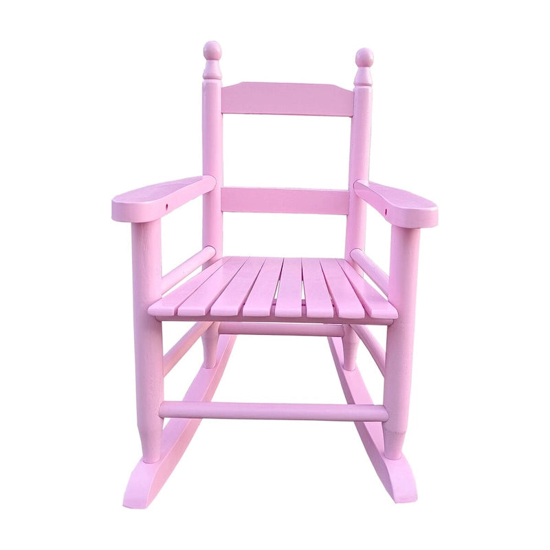 Fauteuil à bascule pour enfants, utilisable à l'intérieur ou à l'extérieur.