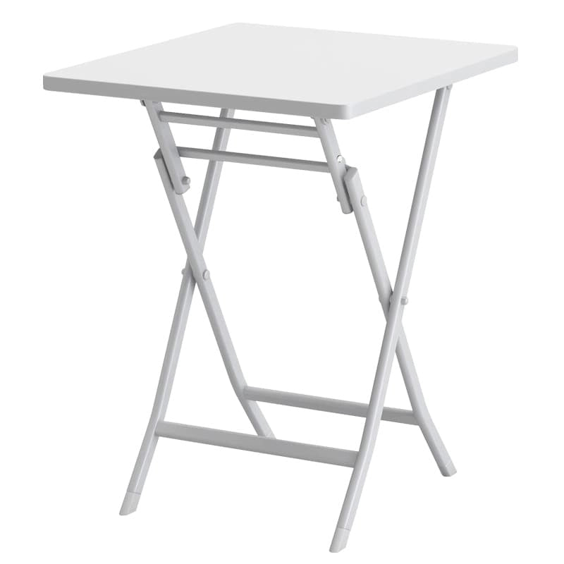 Ensemble bistro de patio 3 pièces comprenant une table carrée pliable et des chaises - 72 cm (H) x 55 cm (l) x 55 cm (P)