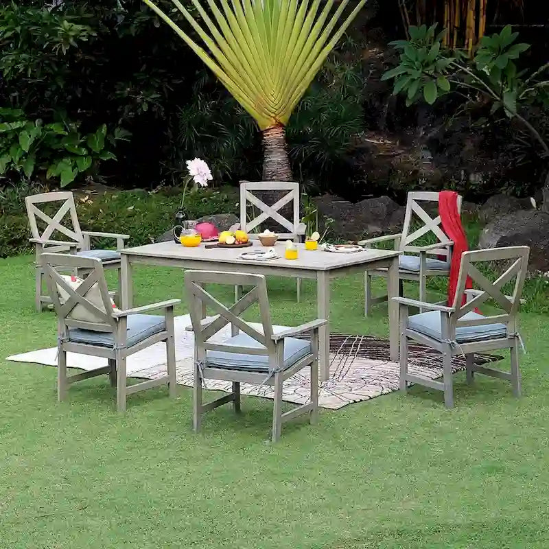 Chaise de salle à manger d'extérieur Cambridge Casual Yuma 2 pièces