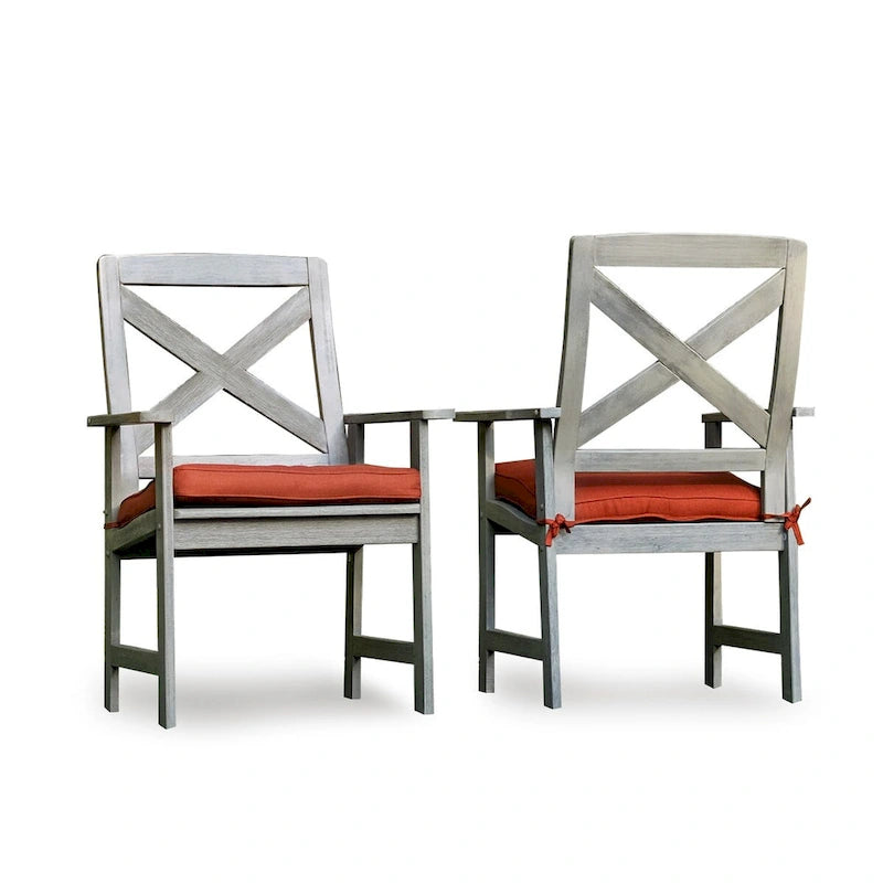 Chaise de salle à manger d'extérieur Cambridge Casual Yuma 2 pièces