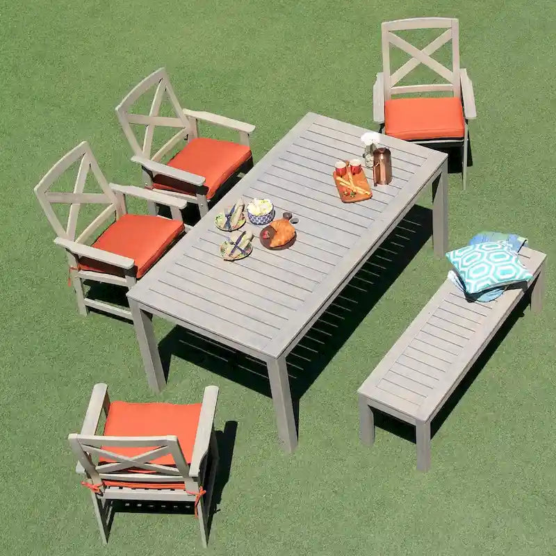 Chaise de salle à manger d'extérieur Cambridge Casual Yuma 2 pièces