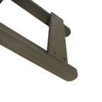 Table d'appoint pliante d'extérieur en bois