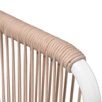 Canapé d'extérieur composé de deux fauteuils, ensemble personnalisable en combinant plusieurs fauteuils - Combiné par 2 fauteuils d'angle