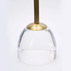 petite table d'appoint en acrylique