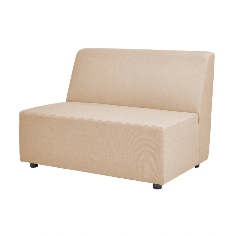 Cleo 45.5  Armless Outdoor Loveseat