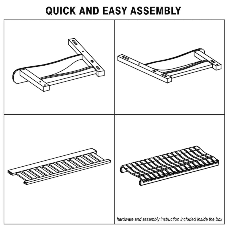 Balançoire de porche Cambridge Casual Alston traditionnelle en bois d'acajou