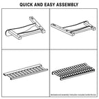 Balançoire de porche Cambridge Casual Alston traditionnelle en bois d'acajou