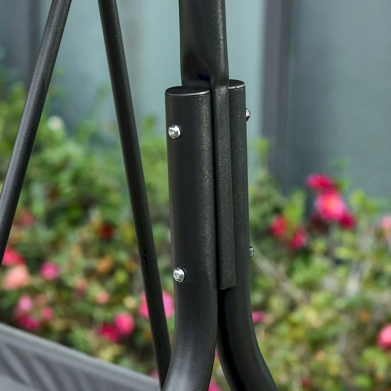 Balancelle de jardin 3 places avec auvent réglable