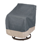 Housse de fauteuil pivotant de jardin Modern Leisure Renaissance Ultralite, lot de 2, 95 cm (L) x 99,7 cm (l) x 97,8 cm (H), grise