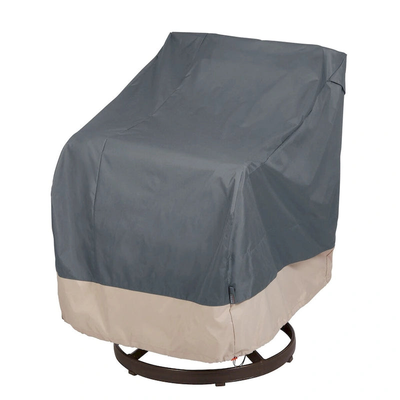 Housse de fauteuil pivotant de jardin Modern Leisure Renaissance Ultralite, lot de 2, 95 cm (L) x 99,7 cm (l) x 97,8 cm (H), grise