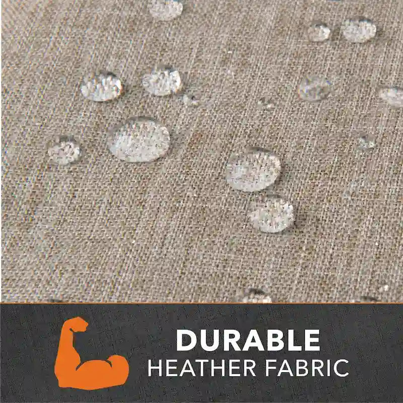 Housse imperméable pour fauteuil de jardin/club Modern Leisure Garrison, 35 cm L x 38 cm l x 31 cm H, couleur grès