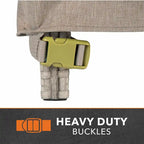 Housse imperméable pour fauteuil de jardin/club Modern Leisure Garrison, 35 cm L x 38 cm l x 31 cm H, couleur grès