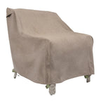 Housse imperméable pour fauteuil de jardin/club Modern Leisure Garrison, 35 cm L x 38 cm l x 31 cm H, couleur grès