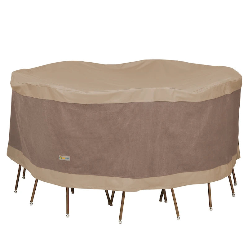Duck Covers Elegant Round Table and Chair Set Cover