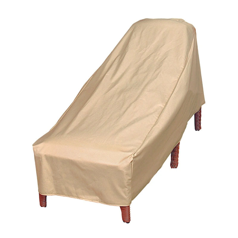 Modern Leisure Basics Outdoor Patio Chaise Lounge Cover, 76 L x 27 W x 30 H