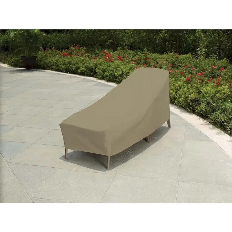 Housse pour chaise longue d'extérieur Modern Leisure Basics, 76 cm L x 27 cm l x 30 cm H