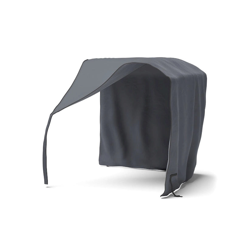 Housses de luxe pour canapé d'angle d'extérieur Deco 6 pièces en polyester - Gris