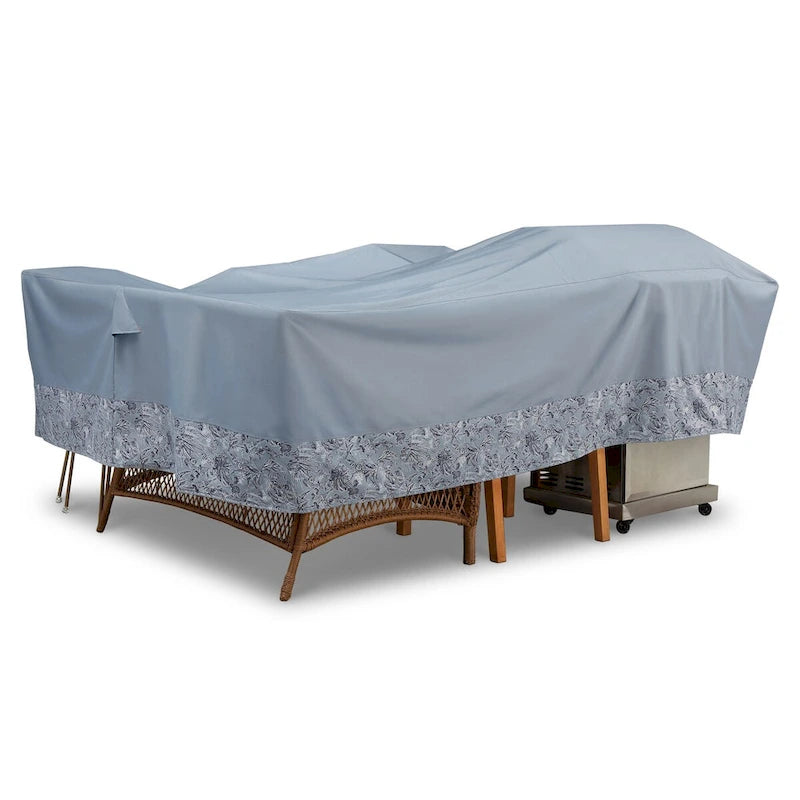 Vera Bradley by Classic Accessories Water-Resistant General Purpose Cover, 100 x 70 x 25 Inch, Rain Forest Toile Gray